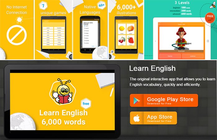 تطبيق لتعليم اللغة الإنجليزية